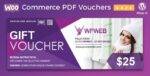 WooCommerce PDF Vouchers Extension GPL |Codecanyon