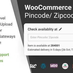 WooCommerce Pincode Zipcode Checker GPL