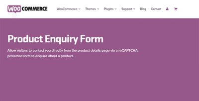 WooCommerce Product Enquiry Form GPL