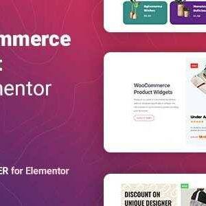 WooCommerce Product Widgets for Elementor GPL