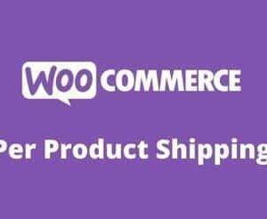 WooCommerce Shipping Per Product GPL –Extension