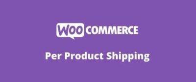 WooCommerce Shipping Per Product GPL –Extension