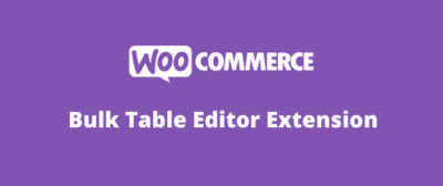 Woocommerce Bulk Table Editor Addon GPL
