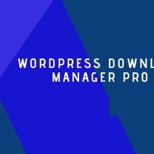WordPress Download Manager Pro GPL