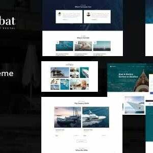 Yachbat Theme GPL –Yacht & Boat Rental WordPress Theme