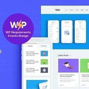 Yolox Theme GPL –Modern WordPress Blog Theme for Business & Startup
