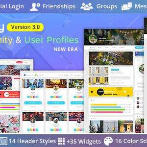 Youzify (formerly Youzer) GPL –Buddypress Community & WP User Profile Plugin