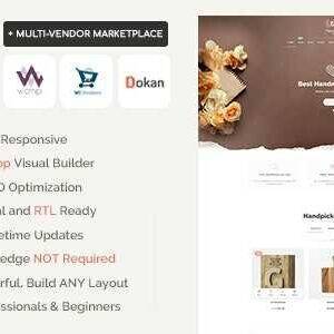 Zass Theme GPL –WooCommerce Theme for Handmade Artists & Artisans