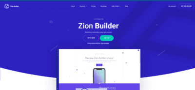 Zion Builder Pro GPL –Building websites just got easier [LifeTime With Activation]