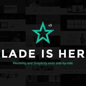 Blade Theme GPL –Responsive Multi-Functional WP Websites