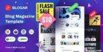 Blogar Theme GPL –Blog Magazine WordPress Website