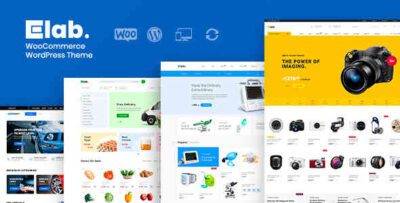 eLab Theme GPL  – WooCommerce Marketplace WordPress Websites