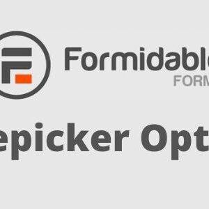 Formidable Datepicker Options GPL