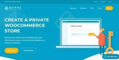 WooCommerce Private Store GPL –Barn2 Media