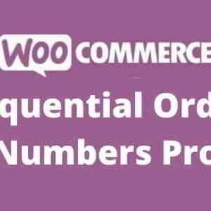 WooCommerce Sequential Order Numbers Pro GPL