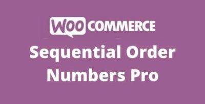 WooCommerce Sequential Order Numbers Pro GPL