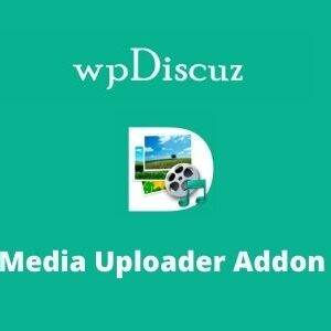 wpDiscuz Media Uploader Addon GPL