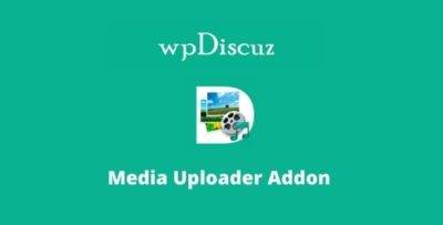 wpDiscuz Media Uploader Addon GPL