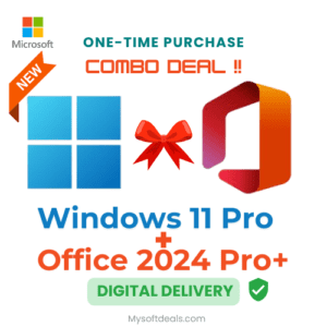 Latest productivity suite: Windows 11 Pro and Office 2024 Pro Plus for optimal performance.