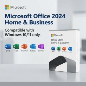 Office 2024 Home Business box – Word Excel PowerPoint Outlook OneNote – Windows 10 11 lifetime license