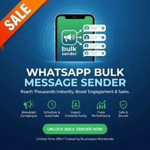 WA Sender Pro WhatsApp Bulk Message Sender Software