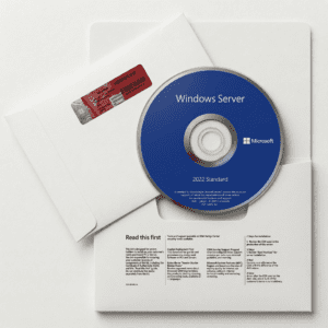 Windows Server 2022 Standard 16 Core OEM Pack with Installation DVD and Licence Key