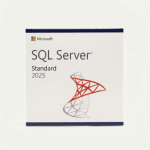 SQL Server 2025 Standard DVD retail box official packaging