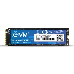 EVM 128GB M.2 NVMe PCIe Internal SSD EVMNV/128GB — front view