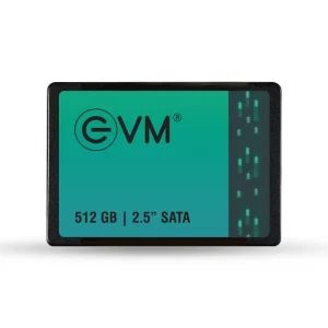 EVM 512GB 2.5 inch SATA internal SSD EVM25/512GB black drive