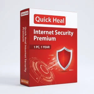Quick Heal Internet Security Premium 1 PC 1 Year digital activation key