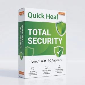 Quick Heal Total Security 1 User 1 Year licence key for Windows PC