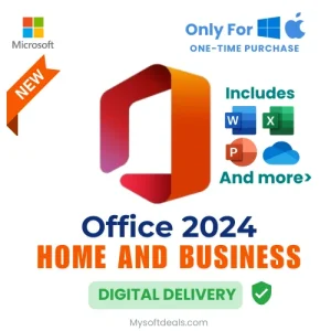 Office Home & Business 2024 for PC/Mac Perpetual License